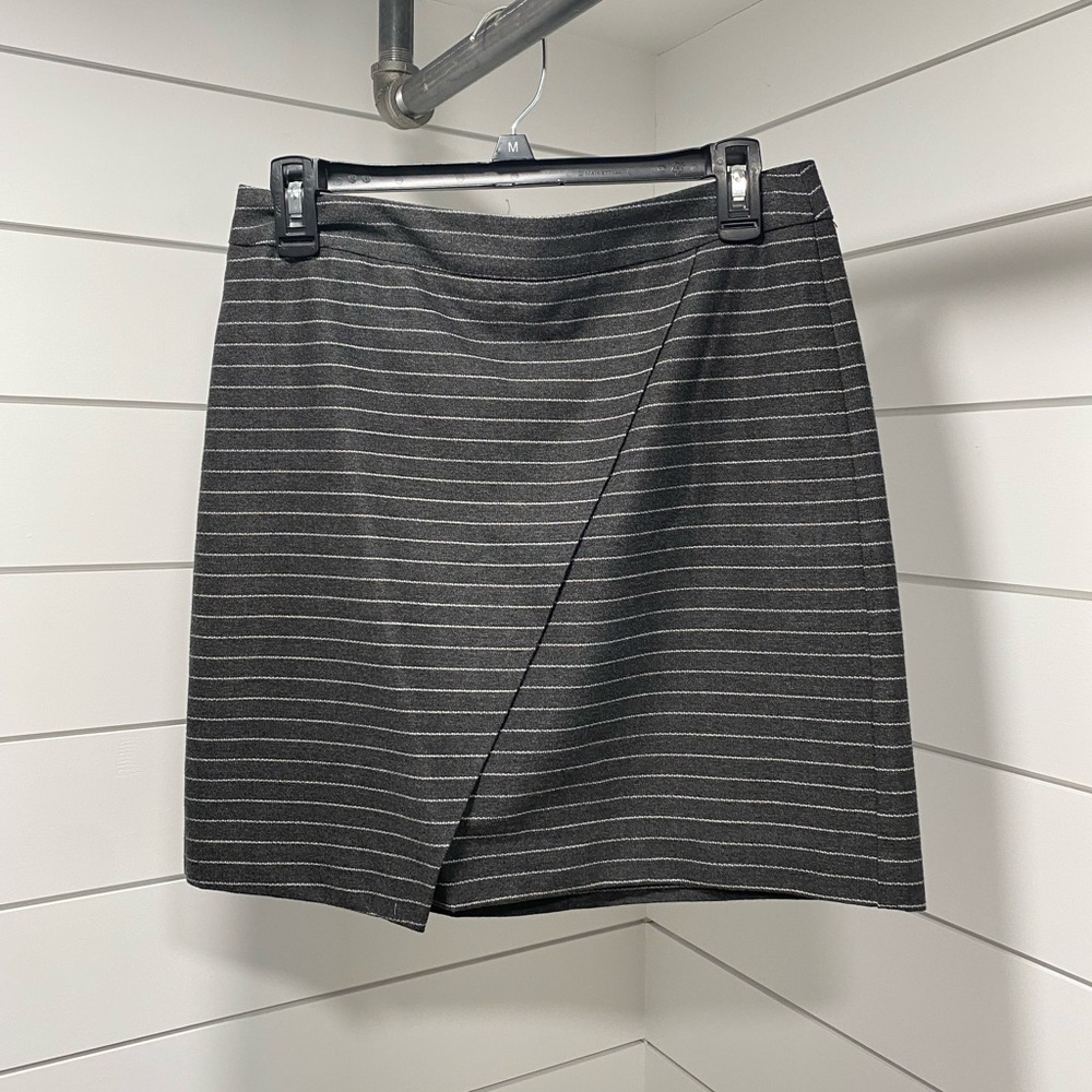 LOFT pinstripe skirt